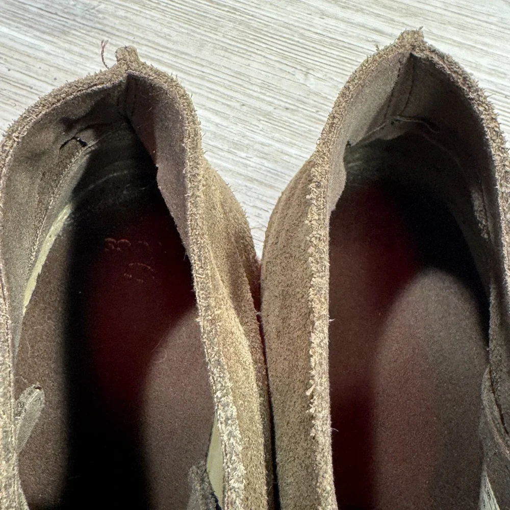 Men's Crocs Thompson Desert Chukka Boots Size 13 Brown‎ Suede Ankle Lace Up